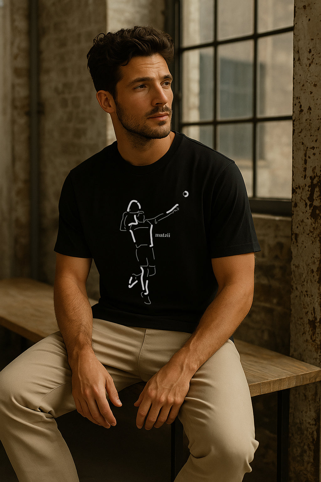 T-shirt - El Jugador - Loose Fit