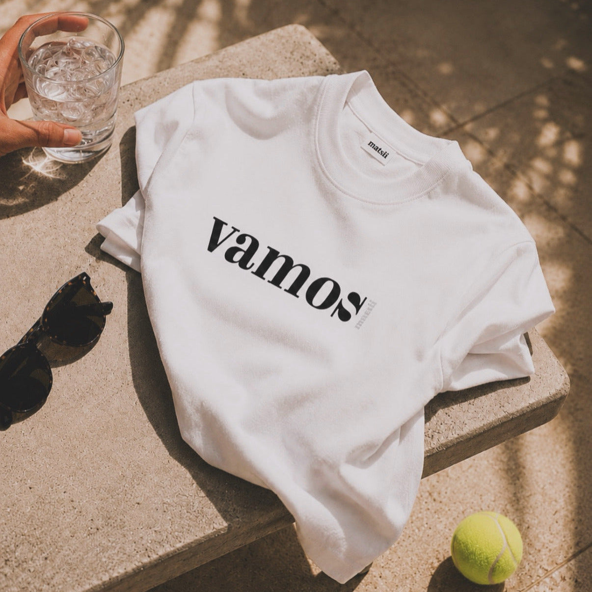 T-shirt - VAMOS White